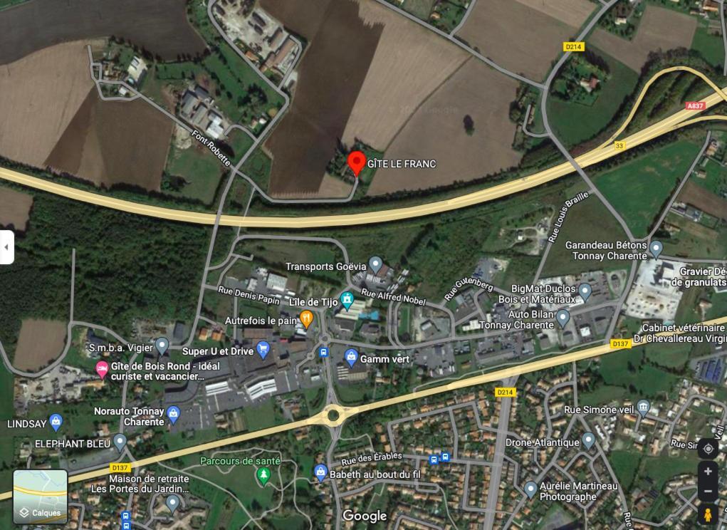 Le Grand Franc Gite Cosy Proche Tous Commerces Tonnay-Charente Kültér fotó